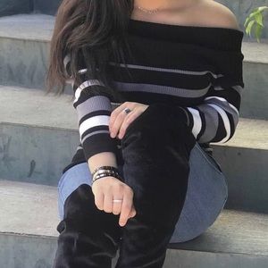 Off the shoulder top